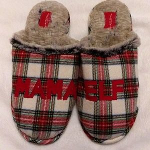 Wondershop Plaid Slippers Christmas Themed